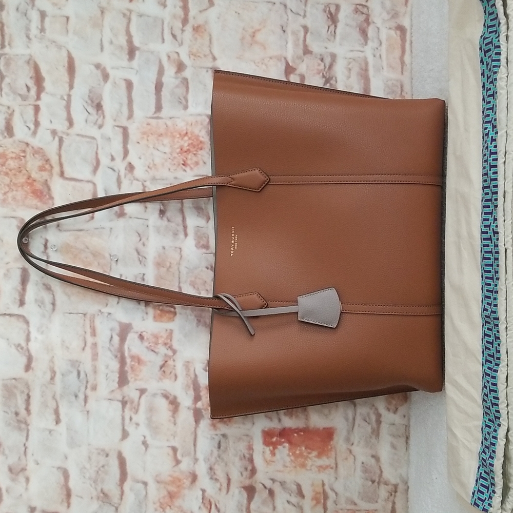 New Tory Burch Perry Triple Compartment Tote Bag